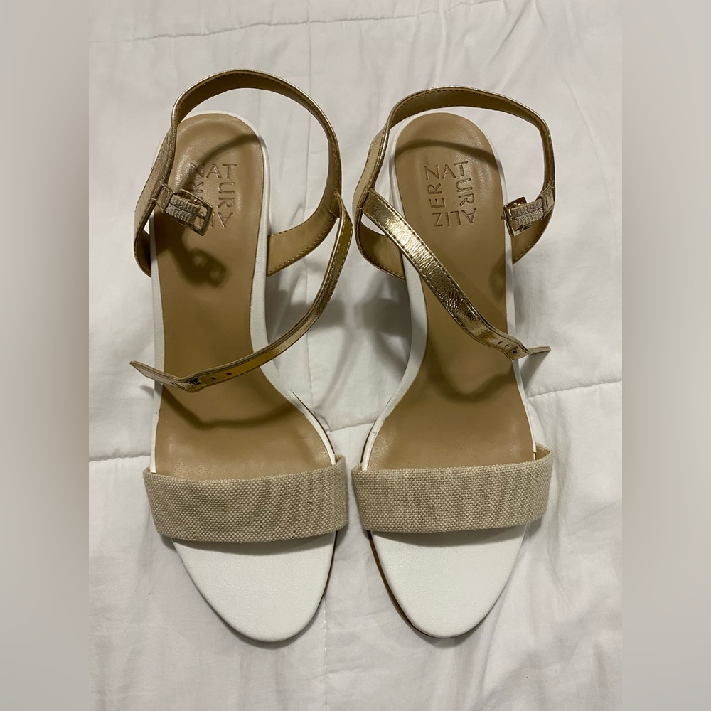 White heels from Naturalizer